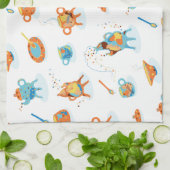 Funny Tee - Party. Küchenhandtuch Geschirrtuch (Gefaltet)