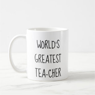 Funny Tee Tasse für den weltgrößten Lehrer