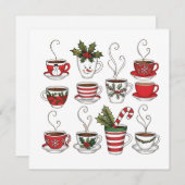 Funny Tee Tasse Weihnachten Einladung (Vorne/Hinten)