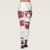 Funny Tee Tasse Weihnachten Leggings (Rückseite)