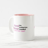 Funny Tee Tasse Zitat Hand Warmer (Vorderseite Links)