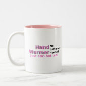 Funny Tee Tasse Zitat Hand Warmer (Links)