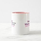 Funny Tee Tasse Zitat Hand Warmer (Mittel)