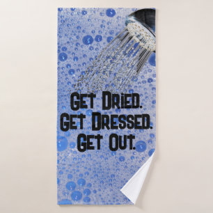 Funny, Teen Boy Bubbles Dusche Badezimmer Badhandtuch Set