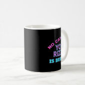 Funny Teen Slang No Cap Your Rizz Is Bussin Meme A Kaffeetasse (VorderseiteRechts)
