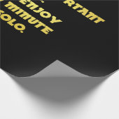 Funny Telefone Kundenservice Joke Geschenkpapier (Ecke)