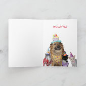 Funny Template für den Geburtstag Karte (Innenseite)