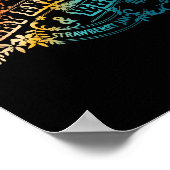 Funny Tennessee-ham Mary Anne &amp; Wanda's Strawb Poster (Ecke)