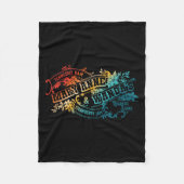 Funny Tennessee-ham Mary Anne &amp; Wandas Strawbe Fleecedecke (Vorderseite)