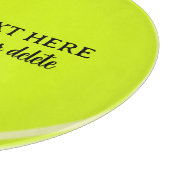 Funny Tennis Ball-Geschenk, Personalisierter Text Schneidebrett (Ecke)