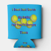Funny Tennis Balls kehrt zurück, Dosenkühler (Rückseite)