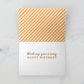 Funny Tennis Birthday Karte (Innenseite)