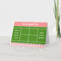 Funny Tennis Birthday