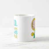 Funny Tennis Kaffeetasse (Mittel)