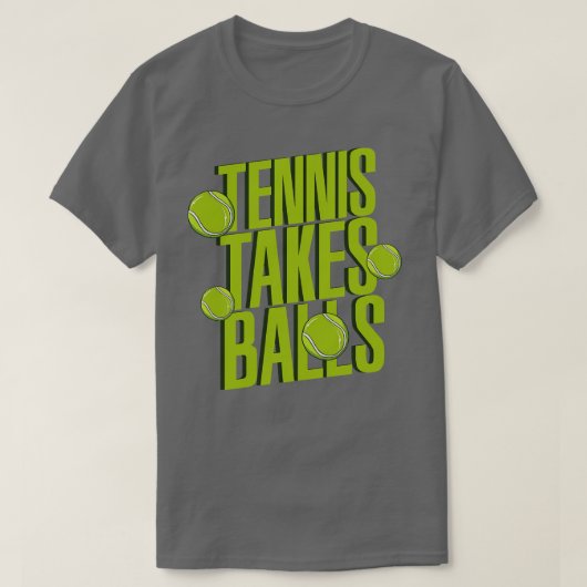 Funny Tennis Lover Geschenk T-Shirt (Design vorne)