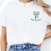 Funny Tennis Pickleball Quote Custom Vintage T-Shirt