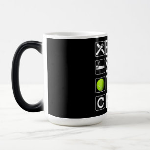 Funny Tennis Player - Geschenk für den kleinen Hun Verwandlungstasse