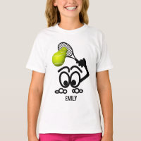 Funny Tennis Player Personalisiert Girls