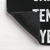 Funny Tennis Player Racket Srt Sorry Can't Tennis Mousepad (Ecke)