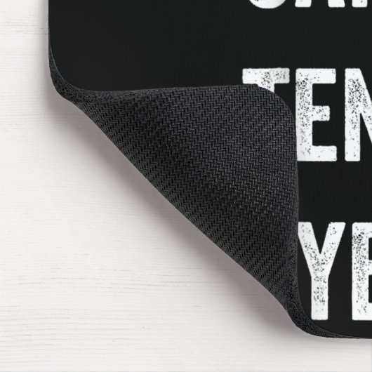 Funny Tennis Player Racket Srt Sorry Can't Tennis Mousepad (Ecke)