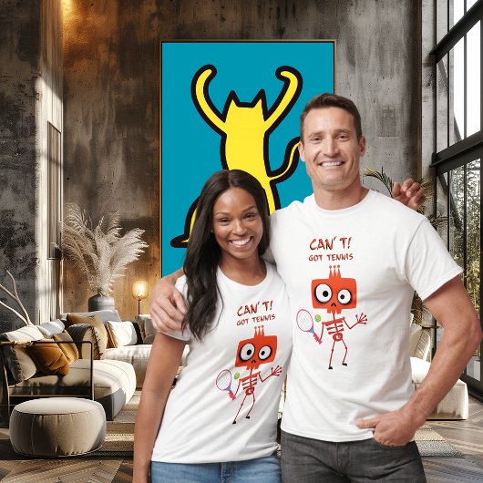 Funny Tennis Skeleton | Kann nicht. Got Tennis. |  T-Shirt