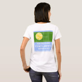 Funny Tennis T-Shirt (Schwarz voll)