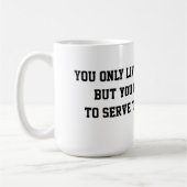 Funny Tennis Tasse mit Silhouette für weibliche Sp (Links)