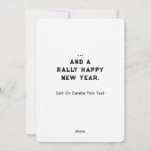 Funny Tennis Weihnachten (Rückseite)