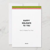 Funny Tennis Weihnachten (Rückseite)