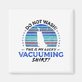 Funny Teppich Vakuum Cleaner Zitat Retro Toy 80er Magnet (Vorne)