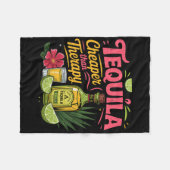 Funny Tequila Drinking Cinco De Mayo Mexikanisches Fleecedecke (Vorderseite (Horizontal))