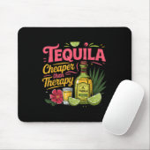 Funny Tequila Drinking Cinco De Mayo Mexikanisches Mousepad (Mit Mouse)
