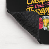 Funny Tequila Drinking Cinco De Mayo Mexikanisches Mousepad (Ecke)