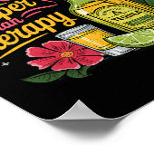 Funny Tequila Drinking Cinco De Mayo Mexikanisches Poster (Ecke)