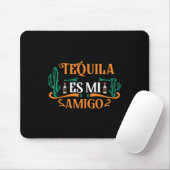 Funny Tequila Es Mi Amigo Tequila ist mein Freund Mousepad (Mit Mouse)
