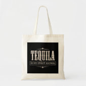 Funny Tequila ist mein Geist Tier - Geschenke trin Tragetasche (Vorne)