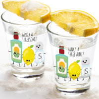 Funny Tequila Lemon und Salt Kawaii Tequila