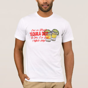 Funny Tequila trinken Diät Gewichtsverlust T-Shirt