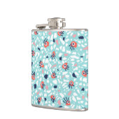 Funny Terrazzo Pattern Kinder Flachmann (Links)