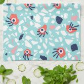 Funny Terrazzo Pattern Kinder Geschirrtuch (Gefaltet)