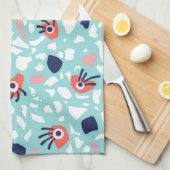 Funny Terrazzo Pattern Kinder Geschirrtuch (Viertel Falte)
