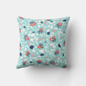 Funny Terrazzo Pattern Kinder Kissen (Rückseite)