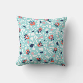 Funny Terrazzo Pattern Kinder Kissen