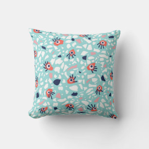 Funny Terrazzo Pattern Kinder Kissen