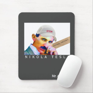 Funny Tesla Personalisiert Mousepad