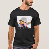 Funny Tesla Portrait T-Shirt (Vorderseite)