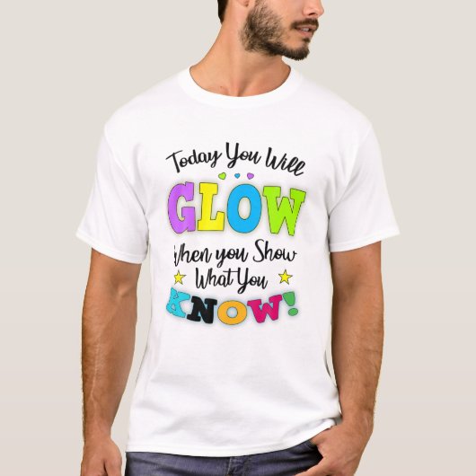 Funny Test Day Mode on Teacher Testideen Schoo T-Shirt (Vorderseite)