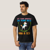 Funny Test Day Testing Mode Teacher Exam  T-Shirt (Vorne ganz)