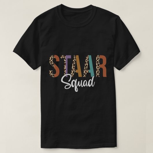 Funny Test STAAR Day Squad Mode on Teacher Testing T-Shirt (Design vorne)