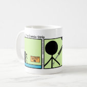 Funny Tetanus Shot Stickman Tasse - 097 (Vorderseite Links)